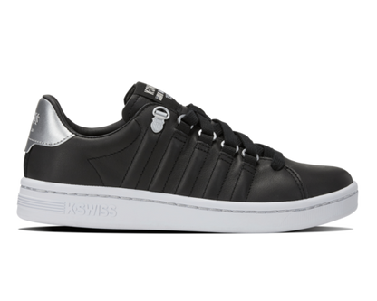 K-Swiss Women's Lozan Ii Black White Silver Shoes