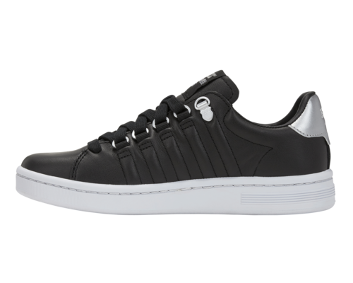 K-Swiss Women's Lozan Ii Blk Wht Silver Shoes