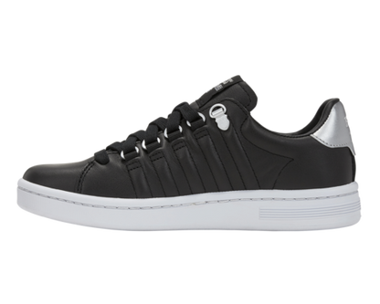 K-Swiss Women's Lozan Ii Blk Wht Silver Shoes