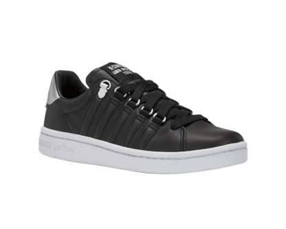 K-Swiss Women's Lozan Ii Blk Wht Silver Shoes