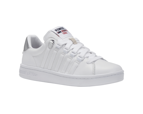 K-Swiss Women's Lozan Ii White White Silver Shoes