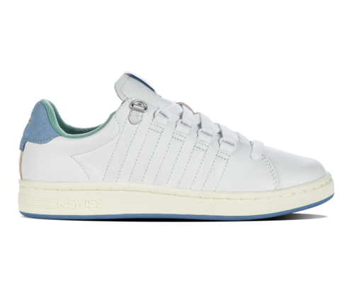 K-Swiss Women's Lozan Ii White Ashleigh Blue Beryl Green Shoes