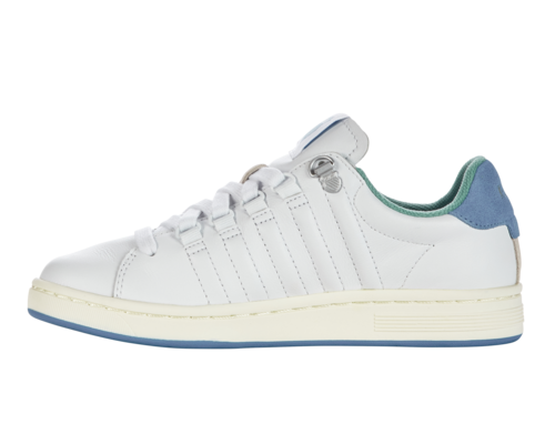 K-Swiss Women's Lozan Ii White Ashleigh Blue Beryl Green Shoes