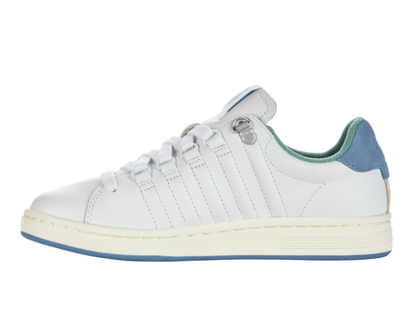 K-Swiss Women's Lozan Ii White Ashleigh Blue Beryl Green Shoes