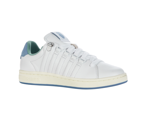 K-Swiss Women's Lozan Ii White Ashleigh Blue Beryl Green Shoes