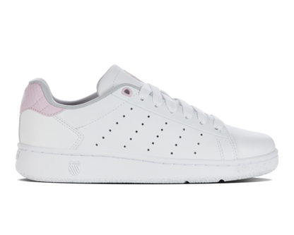 K-Swiss Women's Classic Pf White Lilac Snow Gray Violet Shoes