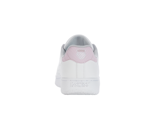 K-Swiss Women's Classic Pf White Lilac Snow Gray Violet Shoes