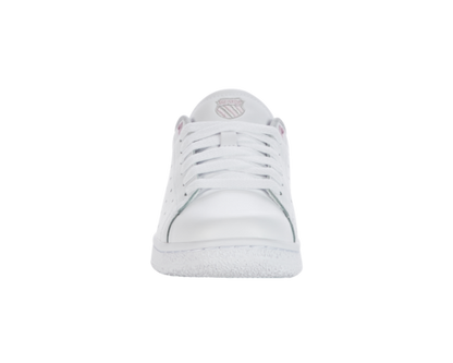 K-Swiss Women's Classic Pf White Lilac Snow Gray Violet Shoes