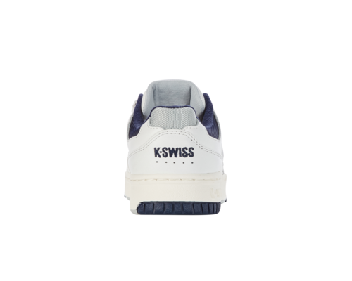 K-Swiss Women's Gstaad Gold Brilliant White Peacoat Gray Violet Shoes