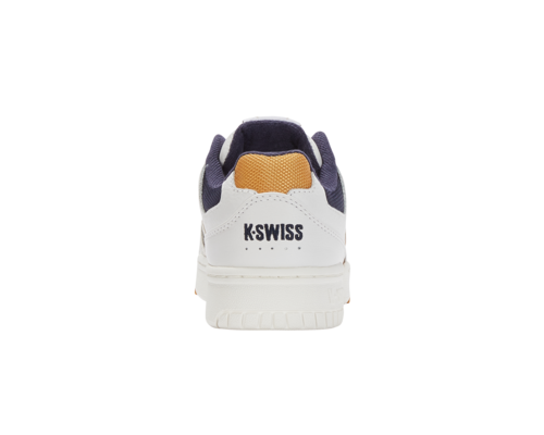 K-Swiss Women's Gstaad Gold Brilliant White Navy Honey Gold Shoes