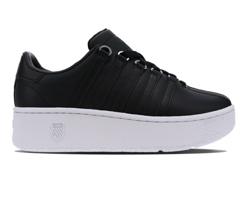 K-Swiss Women's Classic Vn Platform Black White Shoes