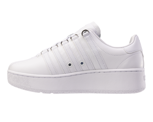 K-Swiss Women's Classic Vn Platform White White Shoes