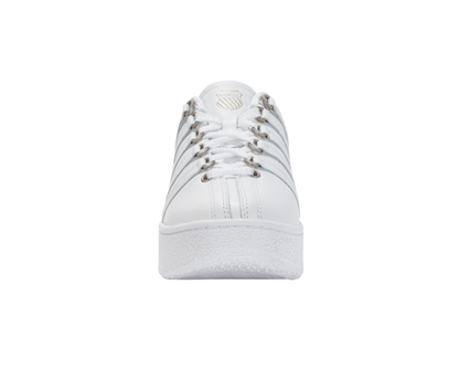 K-Swiss Women's Classic Vn Platform White Champagne Gold Shoes