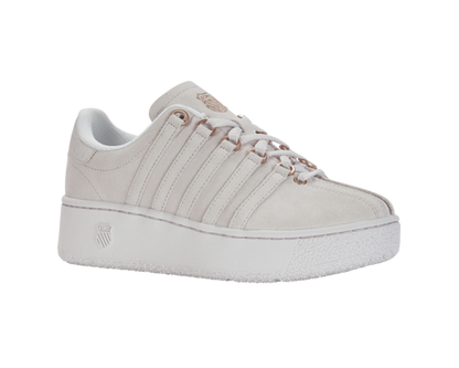 K-Swiss Women's Clsc Vn Platform Sde Nimbus Cloud Rose Gold Shoes