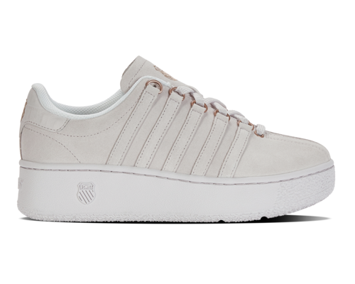 K-Swiss Women's Clsc Vn Platform Sde Nimbus Cloud Rose Gold Shoes