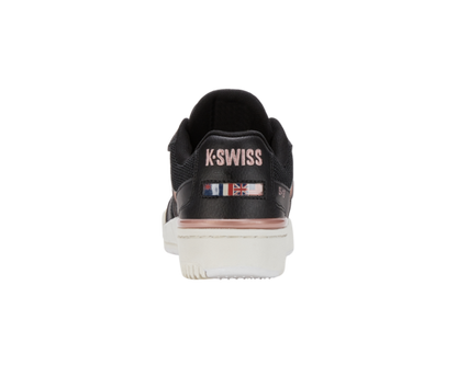 K-Swiss Women's Si-18 Rival Black Rose Gold Shoes