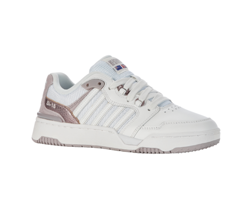 K-Swiss Women's Si-18 Rival Brilliant White Ashes Of Roses Shoes