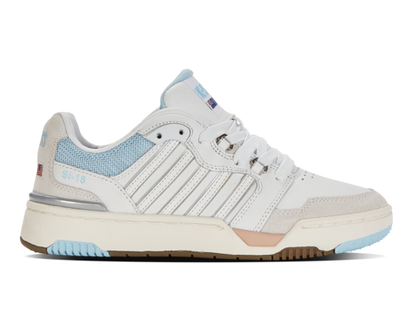 K-Swiss Women's Si-18 Rival White Sky Blue Canyon Sunset Shoes