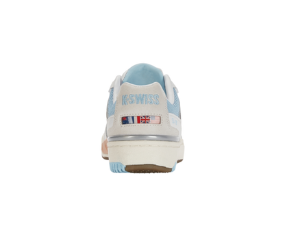 K-Swiss Women's Si-18 Rival White Sky Blue Canyon Sunset Shoes