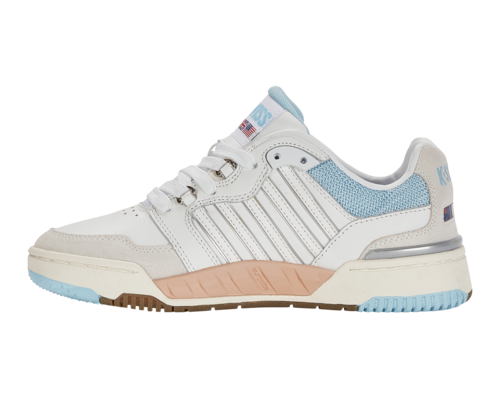 K-Swiss Women's Si-18 Rival White Sky Blue Canyon Sunset Shoes