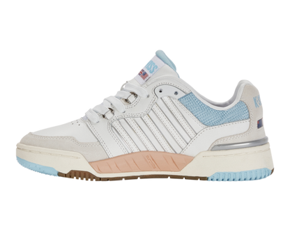 K-Swiss Women's Si-18 Rival White Sky Blue Canyon Sunset Shoes