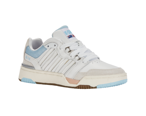 K-Swiss Women's Si-18 Rival White Sky Blue Canyon Sunset Shoes