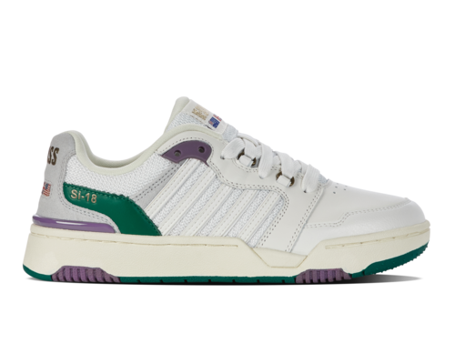 K-Swiss Women's Si-18 Rival Blanc De Blanc Sunset Purple Aventurine Shoes