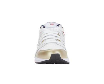 K-Swiss Women's Si-18 Rannell Usa Wht Gold Peacot Shoes