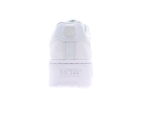 K-Swiss Women's Classic Pf Platform White White Shoes