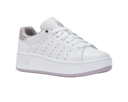 K-Swiss Women's Classic Pf Platform White Raindrops Shoes