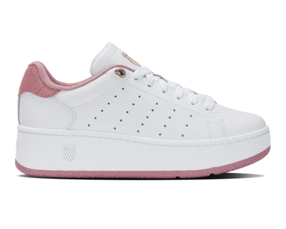 K-Swiss Women's Classic Pf Platform White Foxglove Shoes