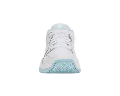 K-Swiss Women's Court Express Pickleball White Blue Glow Shoes