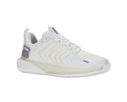 K-Swiss Women's Ultrashot 3 Grass White Steel Gray Shoes