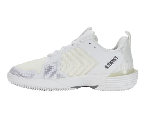 K-Swiss Women's Ultrashot 3 Grass White Steel Gray Shoes