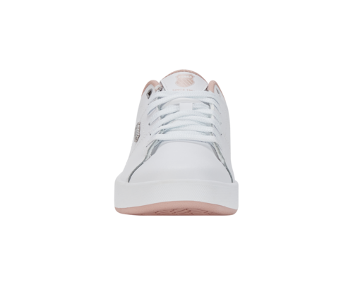 K-Swiss Women's Court Cameo Ii White Sepia Rose Silver Shoes