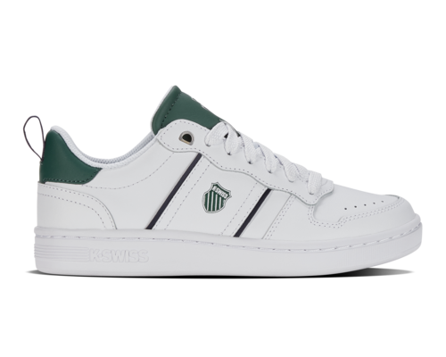 K-Swiss Women's Lozan Match Lth White Posy Green Peacoat Shoes