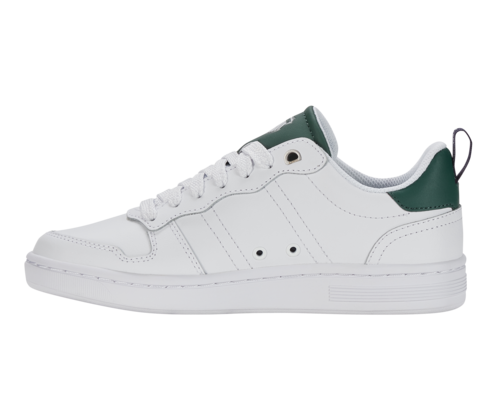 K-Swiss Women's Lozan Match Lth White Posy Green Peacoat Shoes