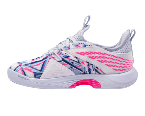 K-Swiss Women's Speedtrac Padel White Arctic Ice Neon Pink Shoes