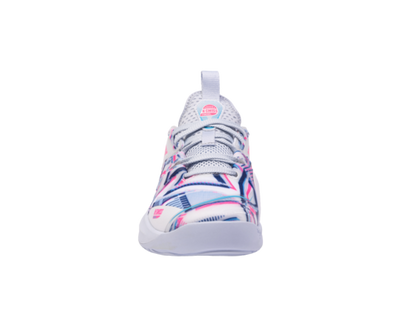 K-Swiss Women's Speedtrac Padel White Arctic Ice Neon Pink Shoes