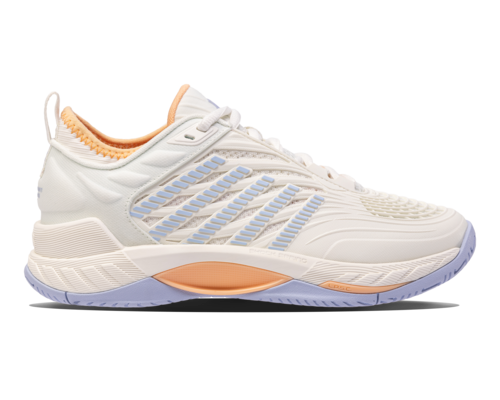 K-Swiss Women's Hypercourt Supreme 2 Star White Heather Peach Fuzz Shoes