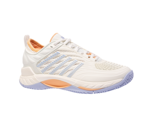 K-Swiss Women's Hypercourt Supreme 2 Star White Heather Peach Fuzz Shoes