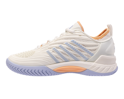 K-Swiss Women's Hypercourt Supreme 2 Star White Heather Peach Fuzz Shoes