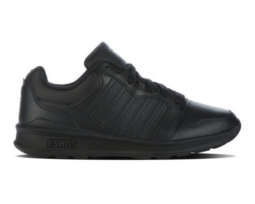 K-Swiss Women's Rival Trainer Black Black Smoked Pearl Shoes