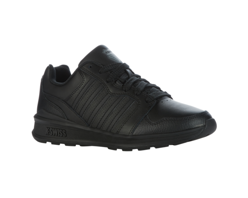 K-Swiss Women's Rival Trainer Black Black Smoked Pearl Shoes