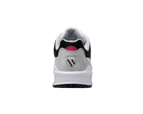 K-Swiss Women's Rival Trainer T White Black Fuschia Purple Shoes