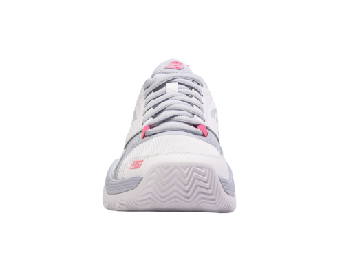 K-Swiss Women's Speedex Padel White Arctic Ice Neon Pink Shoes