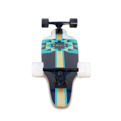 SOLA Bamboo Longboard Complete - Aztec