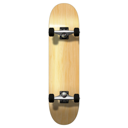 Yocaher Complete Blank Skateboard 7.75" - Natural