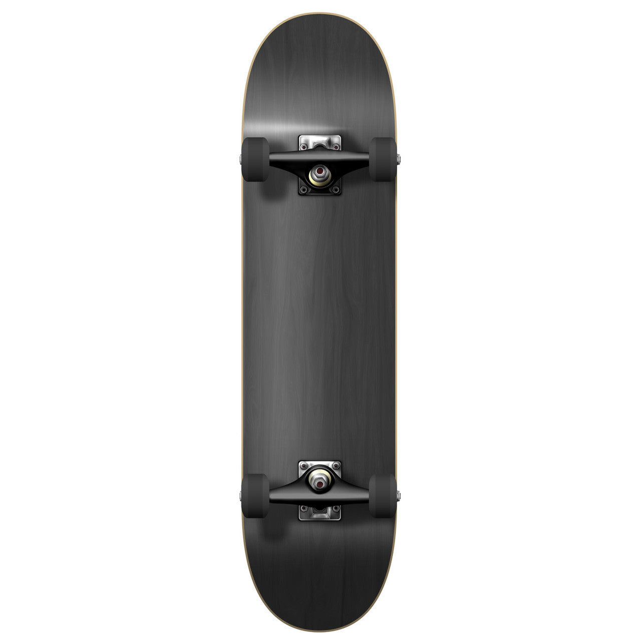 Yocaher Complete Blank Skateboard 7.75" - Stained Black