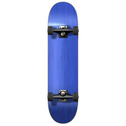 Yocaher Complete Blank Skateboard 7.75" - Stained Blue